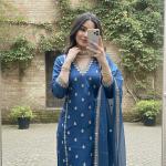 Chanderi Silk Sharara Suit Set with Embroidered Kurti & Organza Dupatta – Festive Wear