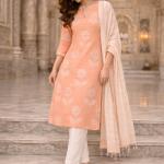 Baby Pink Embroidered Kurti Set – Premium Festive & Ethnic Wear for Women