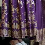 Premium Banarasi Work Anarkali Suit in Chanderi Fabric – Handwork Neck Festive & Wedding Wear Set