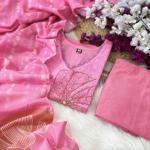 New Shifli Launching Linen Suit Set