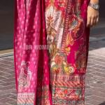 Softy Muslin Pakistani Suit with Mirror Work