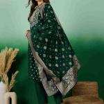Jenny Suit Set - Branded Jacquard Weaving Collection