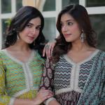 KA-1156 Premium Pure Cotton Kurti with Pant & Dupatta Set