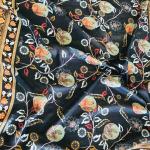 AURA by YSL – Kalamkari Linen Printed Saree with Blouse Piece