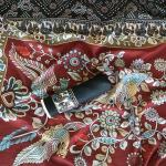 AURA by YSL – Kalamkari Linen Printed Saree with Blouse Piece
