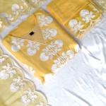 Royal Grace | Wedding Special Roman Silk Embroidered Suit Set
