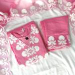 Royal Grace | Wedding Special Roman Silk Embroidered Suit Set