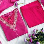 Bandhani Bloom | Wedding Special Muslin Silk Suit Set with Handwork Detailing (M to 5XL)