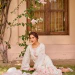 DT BRAND Akshara Ivory White Chanderi Embroidered Suit Set – Grace in Every Thread