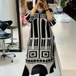 DT BRAND Charcoal Digital Panel Printed Kurta & Pant Set – Trendy Office Wear