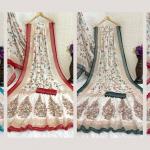 BrassoBloom – Soft Brasso Silk Floral Printed Saree with Contrast Border