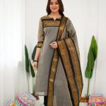 DT BRAND Ameera South Cotton Kurti-Leggings & Dupatta Set – Showroom Quality Elegance