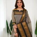 DT BRAND Ameera South Cotton Kurti-Leggings & Dupatta Set – Showroom Quality Elegance