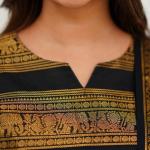 DT BRAND Ameera South Cotton Kurti-Leggings & Dupatta Set – Showroom Quality Elegance
