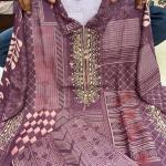 DT BRAND Afroz Summer Muslin Afghani Cord Set – Mirror Work & Zari Detailing
