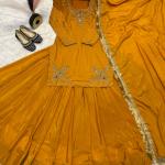 Zehra Royale – Designer Crepe Silk Lehenga Set (MF-448)
