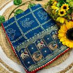 🌸 Panetar Bandhej Bliss – Traditional Art Silk Saree