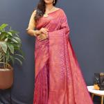 Copper Silk | Pure Soft Silk Saree with Pure Zari Weaving