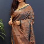 Copper Silk | Pure Soft Silk Saree with Pure Zari Weaving