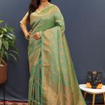 Copper Silk | Pure Soft Silk Saree with Pure Zari Weaving
