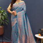 Copper Silk | Pure Soft Silk Saree with Pure Zari Weaving