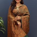 Copper Silk | Pure Soft Silk Saree with Pure Zari Weaving