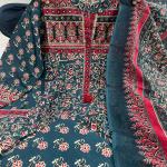 DT BRAND Meher Pure Cotton Pocket Suit Set – Mill Print Dupatta | Showroom Quality