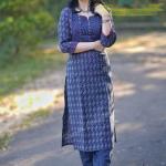 DT BRAND Elegant Cotton Katha Kurti & Pant Set – Office & College Wear