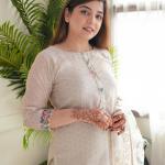 Noor Off-White Printed Lilan Cotton Suit Set – Elegant Everyday & Festive Wear