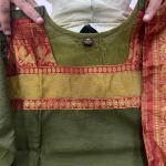 The Laxmi Mehendi Green Cotton Salwar Suit Set – Classic Grace, Everyday Comfort