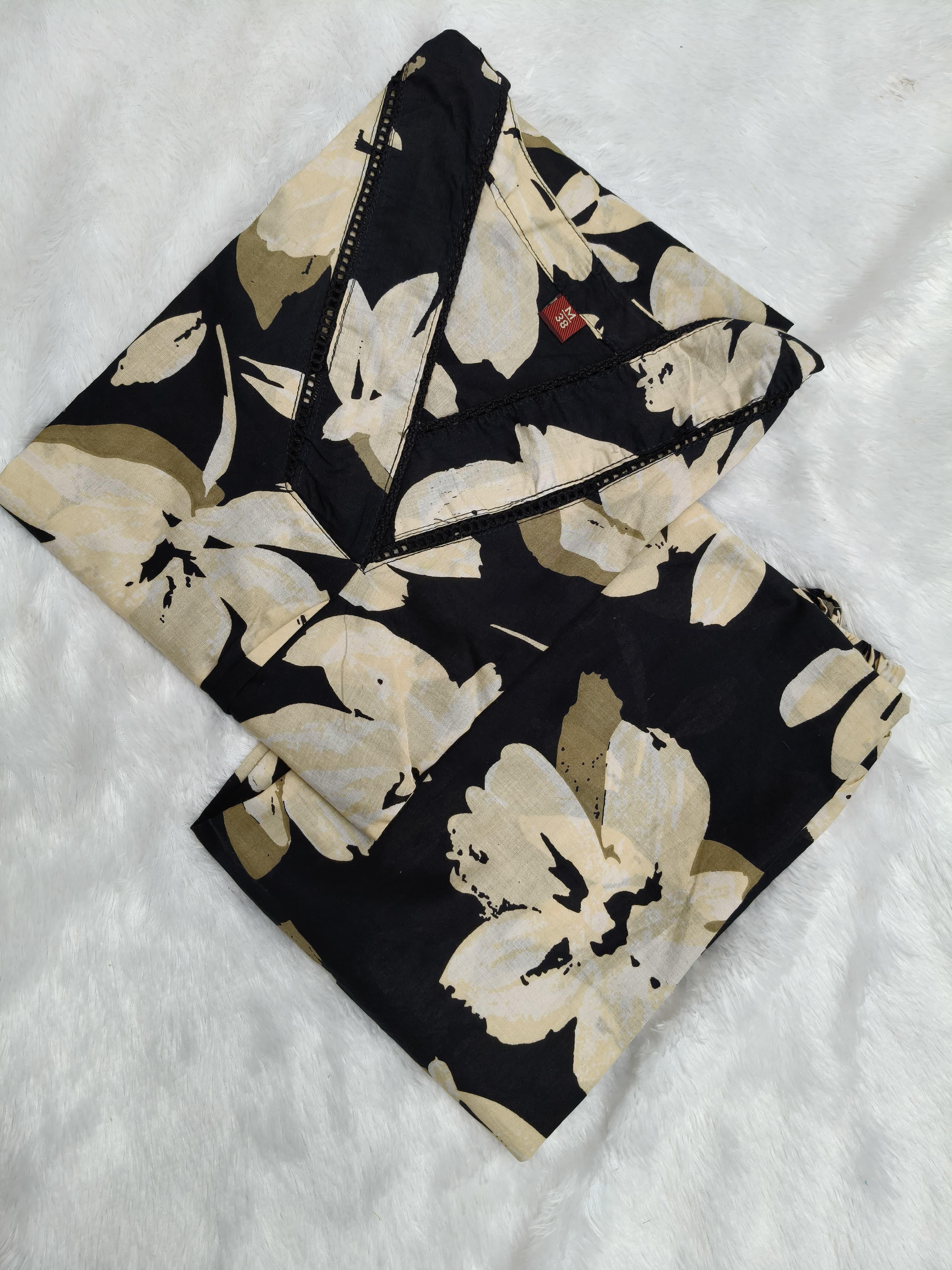 Aarvi Jaipuri 60x60 Cotton Co-Ord Set – Premium Quality with Pocket Detail