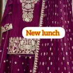 DT BRAND “One Level Up” Chinnon Silk Embroidered Plazzo Suit Set – ND-15039