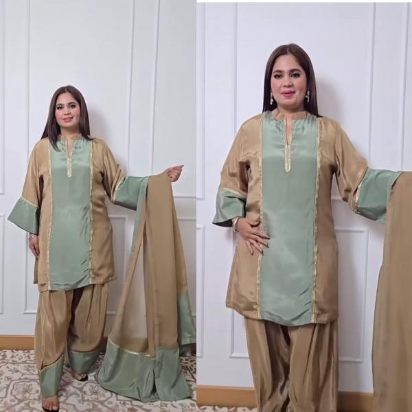 Naaira Satin Farshi Plazzo Suit Set – Elegant Party Wear (Style ID: MD-3036)