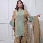Naaira Satin Farshi Plazzo Suit Set – Elegant Party Wear (Style ID: MD-3036)