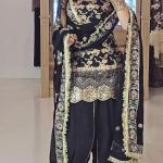 Nayra Designer Party Wear Dhoti Set – Crepe Silk with Sequin Embroidery & Dupatta