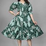 Aarvi American Crepe One-Piece Long Gown – Everyday Elegance