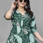 Aarvi American Crepe One-Piece Long Gown – Everyday Elegance