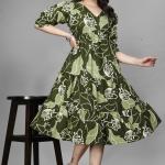 Aarvi American Crepe One-Piece Long Gown – Everyday Elegance