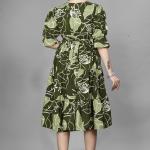Aarvi American Crepe One-Piece Long Gown – Everyday Elegance