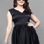 Velora Sleeveless Imported Velvet One-Piece Gown – Design 3200