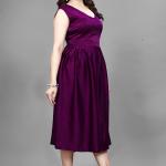 Velora Sleeveless Imported Velvet One-Piece Gown – Design 3200