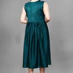 Velora Sleeveless Imported Velvet One-Piece Gown – Design 3200