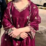 Zoya Grace – Faux Georgette Embroidered Co-Ord Set with Dupatta