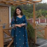 Zoya Grace – Faux Georgette Embroidered Co-Ord Set with Dupatta