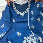 Zoya Grace – Faux Georgette Embroidered Co-Ord Set with Dupatta