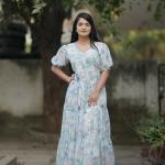 Eleganza – Georgette Long Maxi Dress (M to 3XL)