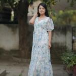 Eleganza – Georgette Long Maxi Dress (M to 3XL)