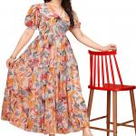 Eleganza – Georgette Long Maxi Dress (M to 3XL)