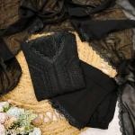 Zoya Grace – Faux Georgette Embroidered Co-Ord Set with Dupatta