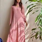 Zoya Grace – Faux Georgette Embroidered Co-Ord Set with Dupatta